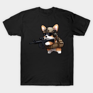 Tactical Corgi T-Shirt